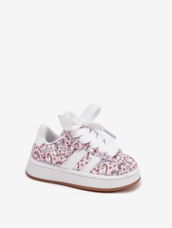 Buty Sportowe Dziewczęce Z Motywem Jednorożca Różowe Ilana