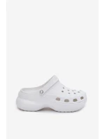 Dámske penové papuče na pevnej podrážke Big Star RR274A119 White Dámske penové papuče na pevnej podrážke Big Star RR274A119 White