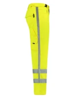 RWS Pracovné nohavice unisex fluorescenčná žltá