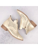 Potocki topánky W WOL205 zlaté