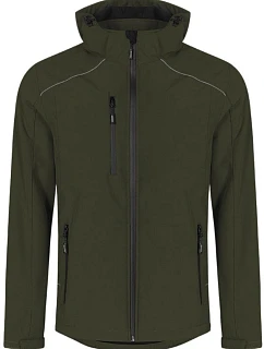 Promodoro 7860 Pánska zimná softshellová bunda 40.7860 khaki