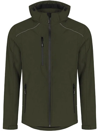 Promodoro 7860 Pánska zimná softshellová bunda 40.7860 khaki Promodoro 7860 Pánska zimná softshellová bunda 40.7860 khaki