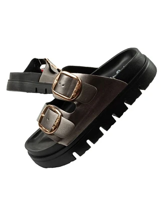 Dámske nazúvacie topánky LCW-26-35-4461L strieborné – Lee Cooper Dámske nazúvacie topánky LCW-26-35-4461L strieborné – Lee Cooper