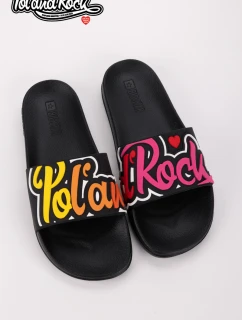 Klapki Pol'and'Rock Festival X Big Star SS174508 Czarne