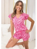 Pyžamo Donna Zebra Short w/r S-2XL