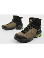 Aku pánska treková športová obuv Adapta Gore-tex kožená čierna zelená