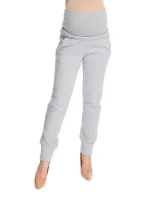 Dámske tehotenské nohavice 0173 Šedá - PeeKaBoo