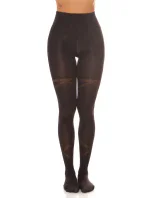 Dámske sexy pančuchy SH81837 Black - Koucla