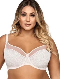 Dámska podprsenka 1396 Crystal white plus - AVA