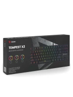 MECHANICKÁ KLÁVESNICA SAVIO RGB OUTEMU RED TEMPEST X2 MECHANICKÁ KLÁVESNICA SAVIO RGB OUTEMU RED TEMPEST X2