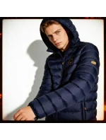 Geografické Nórsko Pánska AMIGOBADGE LONG HOOD DB NAVY MEN 233 NAVY (WY8852H/GN-MARINE)