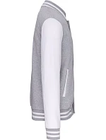 Kariban K 497 Unisexová mikina „Teddy“ 20.K497 oxford grey/white Kariban K 497 Unisexová mikina „Teddy“ 20.K497 oxford grey/white