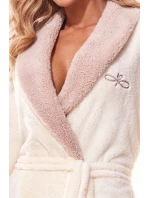 Dámsky župan 2314 Duo cream - L&L