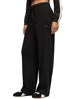 Puma Women's HER Comfort High-Waist Wide Leg Pants black 693284 01 women