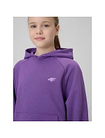 Dievčenská mikina s kapucňou 4F 4FJRSS26TSWSF3040-50S