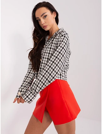 Bunda LK KR 509432.27 čierna a biela Bunda LK KR 509432.27 čierna a biela