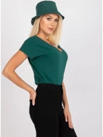 Tričko RV TS 4832.35P tmavo zelená