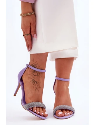 Sandále na podpätku model 181047 Step in style Sandále na podpätku model 181047 Step in style