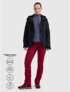 Dámska trekingová bunda s membránou 10000 4F 4FWAW25TTJAF1011-20S