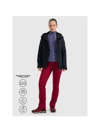 Dámska trekingová bunda s membránou 10000 4F 4FWAW25TTJAF1011-20S