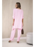 Súprava blúzka + nohavice s príveskom candy pink Súprava blúzka + nohavice s príveskom candy pink