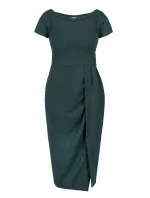 Dámske šaty Delicja SA718 zelené - Karko