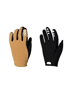 Cyklistické rukavice POC Resistance Enduro, hnedé