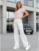Dámske tepláky DRESSANIK ecru FashionStreet UY2703