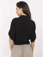 DHJ košeľa KS 8595 1.66 čierna