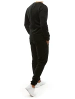 FashionStreet čierna pánska tepláková súprava AX0377 FashionStreet čierna pánska tepláková súprava AX0377