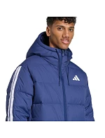 Pánska bunda adidas Ess 3S P D HD J navy blue JX7799 pánska