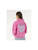 Dámska mikina RIP CURL Icons Of Surf Heritage Hood, ružová Dámska mikina RIP CURL Icons Of Surf Heritage Hood, ružová
