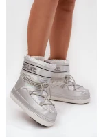 Śniegowce Damskie Z Wiązaniem O'NEILL LISA WOMEN HIGH 90253012.99S Srebrne