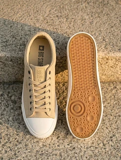 Pánske nízke tenisky Big Star TT174115 Beige