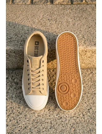 Pánske nízke tenisky Big Star TT174115 Beige