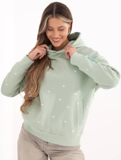 Mikina D10618BC02834A3 pistáciová