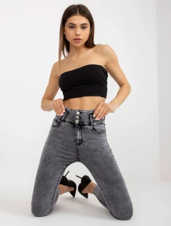 NM SP L73 džínsové nohavice.79P tmavo sivé