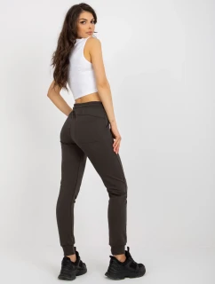 RV DR 7942.93 tmavé khaki tepláky