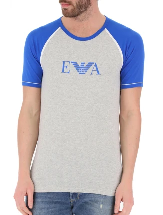 Pánske tričko 110811 0P529 00048 sivomodrá - Emporio Armani Pánske tričko 110811 0P529 00048 sivomodrá - Emporio Armani