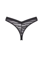 Dámske tangá FREE Evolve String Lace - BLACK - black 0004 - SLOGGI