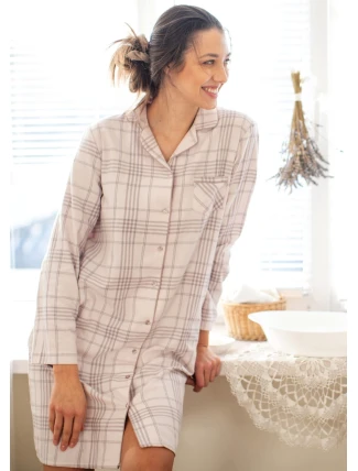 Kľúč LND 401 B25 long/r S-XL dámska košeľa bez gombíkov
