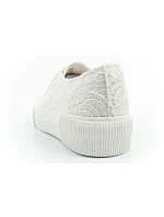 Lee dámske športové topánky Isla trainers white platform lace-up women's