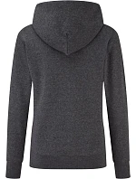 Fruit of the Loom Classic Lady-Fit Hooded Sweat Dámska mikina s kapucňou 16.2038 tmavošedá melírovaná Fruit of the Loom Classic Lady-Fit Hooded Sweat Dámska mikina s kapucňou 16.2038 tmavošedá melírovaná