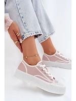 Dámske tenisky na platforme Big Star TT274270 Pink Dámske tenisky na platforme Big Star TT274270 Pink