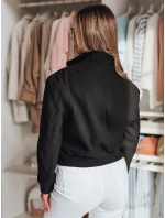 Dámska prechodná oversize bomber bunda LUMINA black FashionStreet TY4791