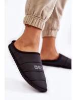 Damskie Klasyczne Papcie Big Star KK274602 Czarne