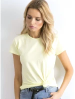Tričko RV TS 4623.93 svetlo žltá