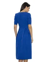Dámske šaty M553 kráľovská modrá - Figl