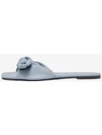 Dámske šľapky s mašľou H47 Svetlo modrá - Sixth Sens Dámske šľapky s mašľou H47 Svetlo modrá - Sixth Sens