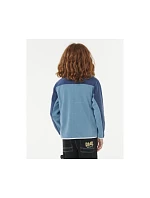 Mikina RIP CURL RAW ENERGY BLOCK FLEECE – CHLAPČENSKÁ, modrá Mikina RIP CURL RAW ENERGY BLOCK FLEECE – CHLAPČENSKÁ, modrá